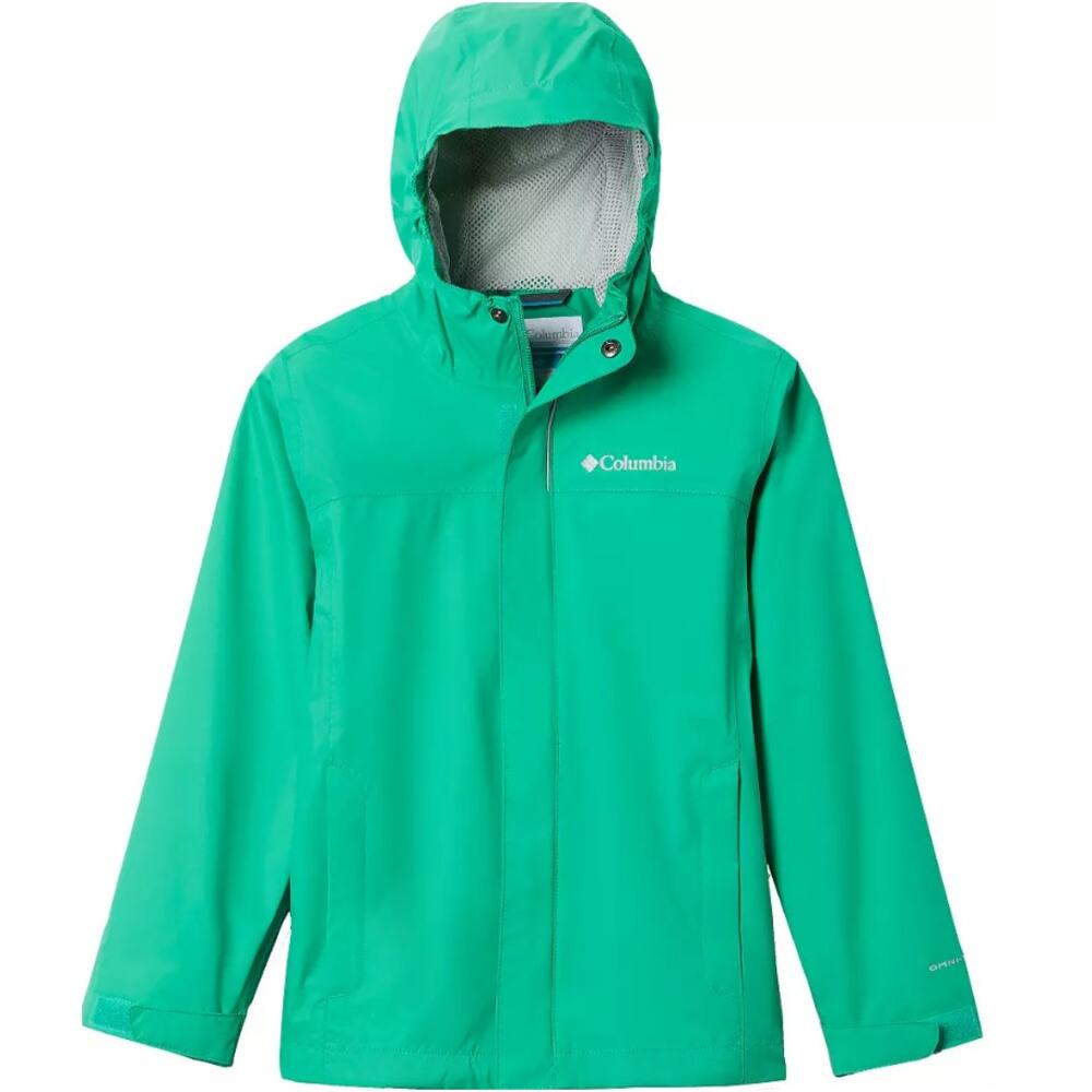 Columbia Boys Dark Lime Watertight Rain Jacket Size L